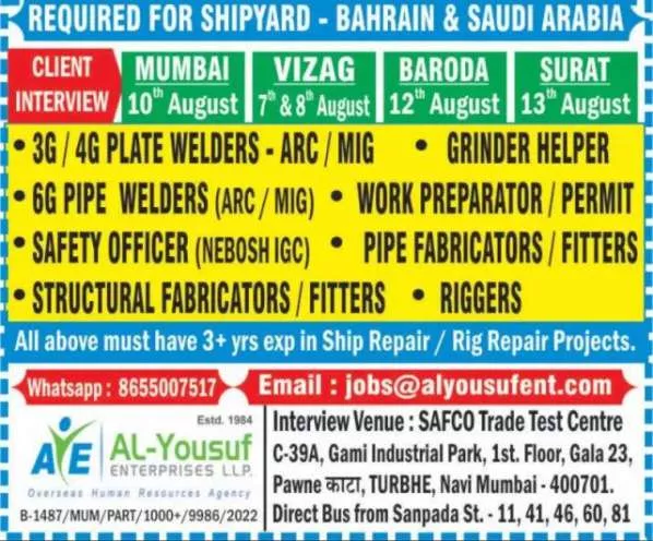 Jobs-for-Shipyard-in-Saudi-Arabia-Bahrain