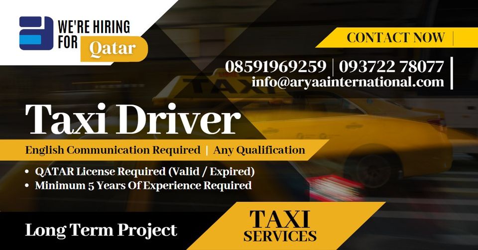 taxi driver qatar